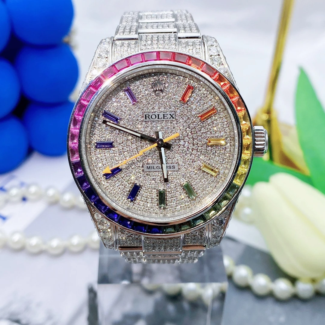 99新 老佛爷/劳力士116400后钻/自动机械/单表/40mm