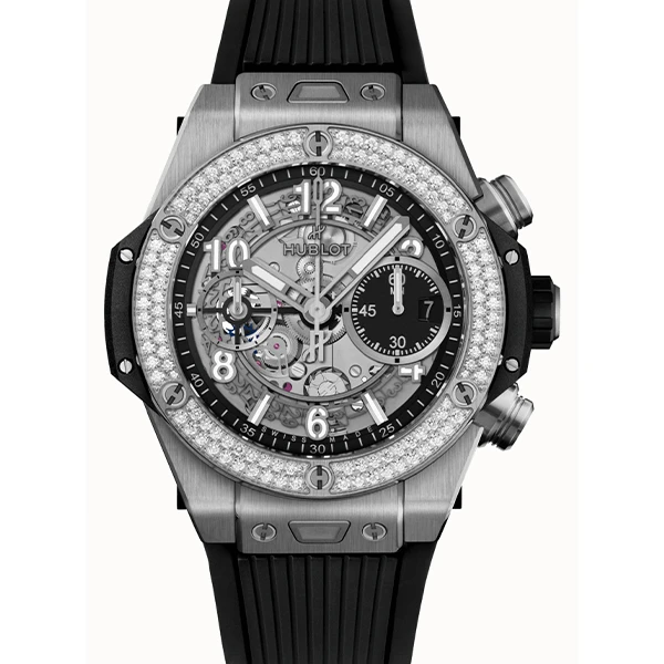 99新  老佛爷/宇舶大爆炸441/自动/21年电子卡/42mm/公价189900