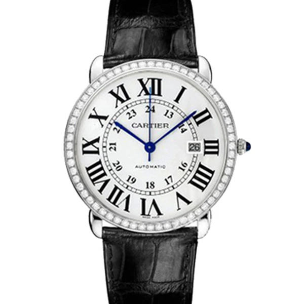 99新 Cartier/卡地亚 老佛爷特价表/卡地亚伦敦后钻/自动/单/42mm
