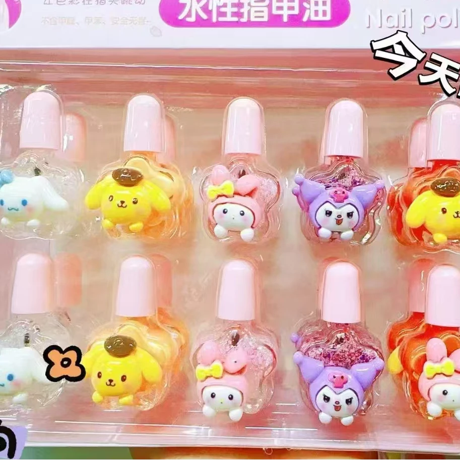 儿童卡通三欧指甲涂抹油（非本册）【直播间展示图案】