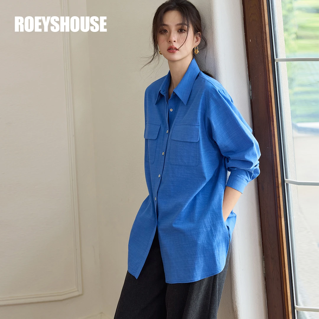 【小云总专享】罗衣知性职业衬衫女2024秋季新款时尚通勤上衣11068