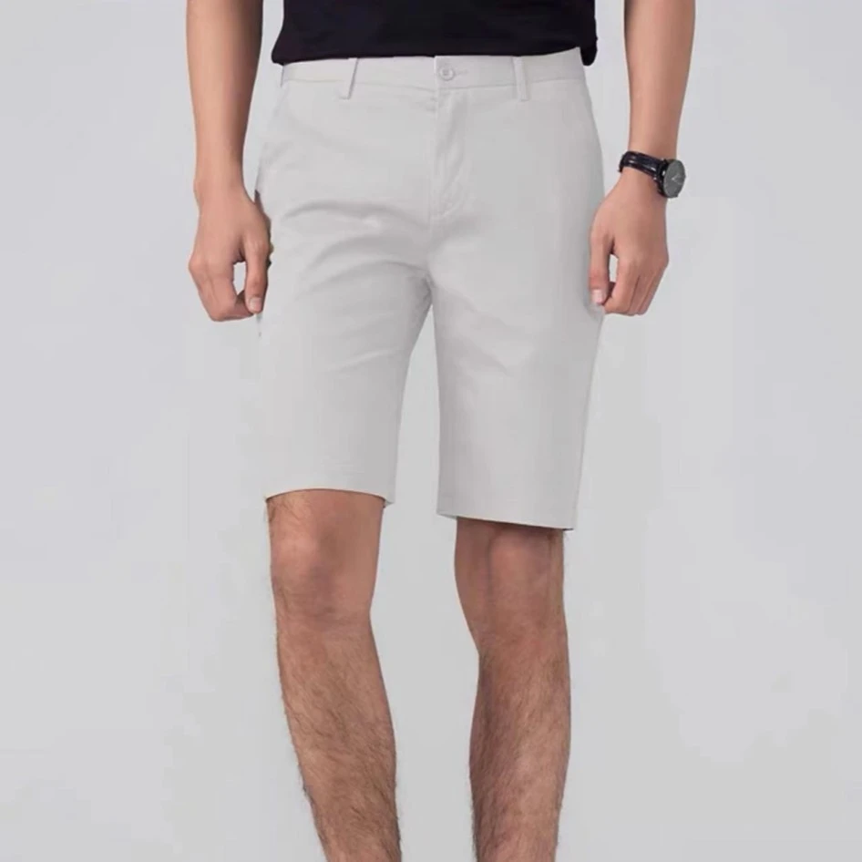 微瑕！有扣印 男式夏季薄款透气冰丝休闲五分裤  379