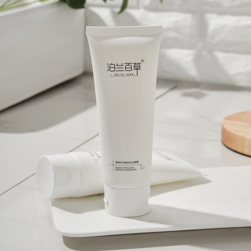 泊兰百草雪绒花净透拉丝洁面膏 100g