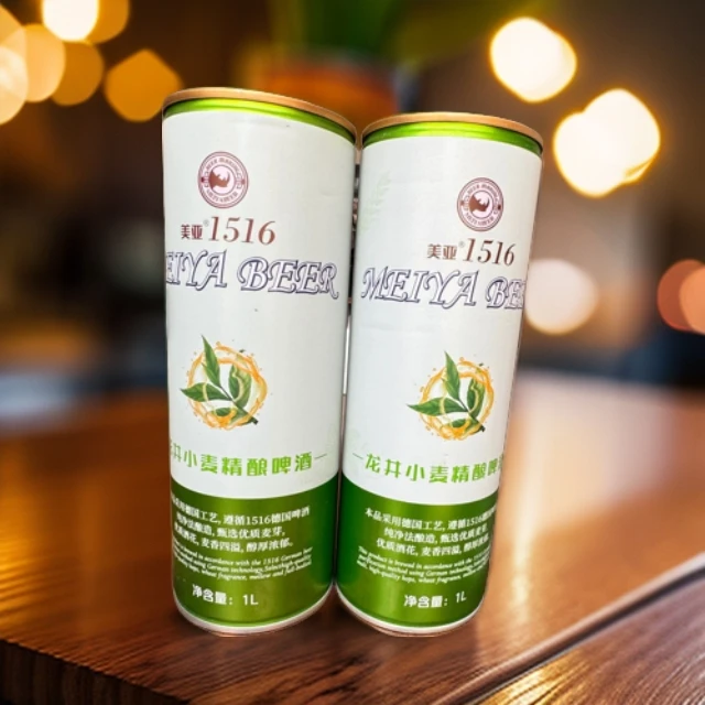 美亚中式精酿龙井茶味啤酒1L*2瓶