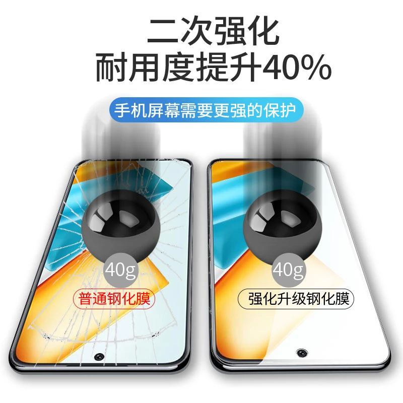 适用iqooneo9spro钢化膜全屏iqooneo9spro手机膜iqooneo9spro手机