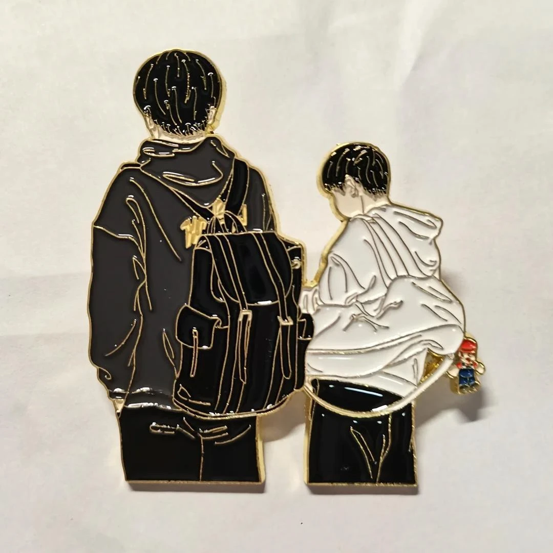 超萌好物莎头合组金属徽章王楚钦孙颖莎同人高颜值周边包包收藏送