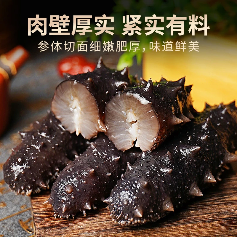 【12-15头海参300g】海参冷冻水产肉质鲜美口感爽滑