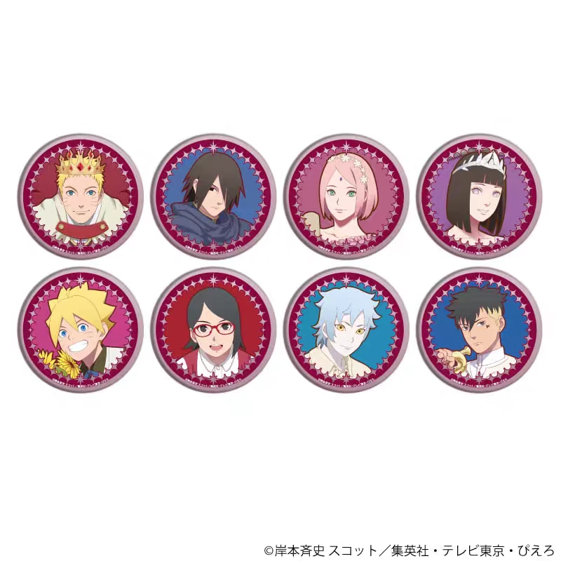 A3 火影忍者 塔罗牌吧唧徽章卡片 Vol.2-3 再版 0403 周边