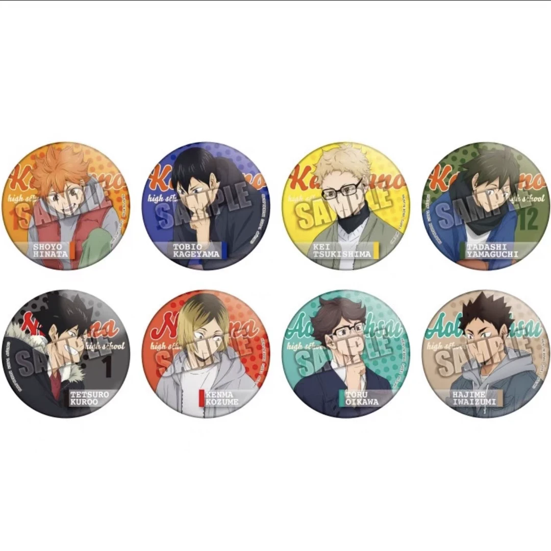 现货 排球少年 ShoesFit 试鞋 穿鞋 吧唧徽章 再版 0325 周边