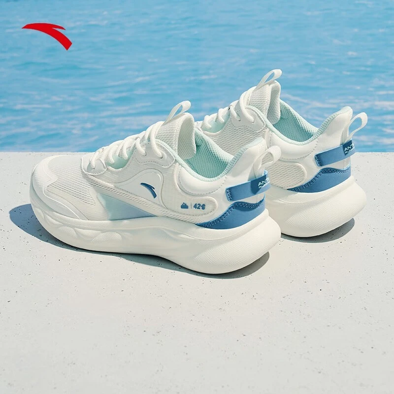 安踏女鞋运动鞋休闲鞋2025年正品秋季绵绵弹2女士正品缓冲跑步鞋