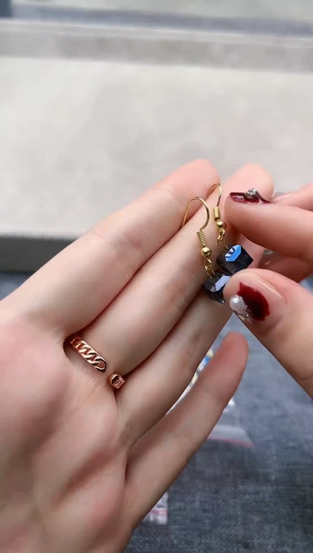 【闪购商品】锆石耳钩未镶嵌多样性发拍一发一