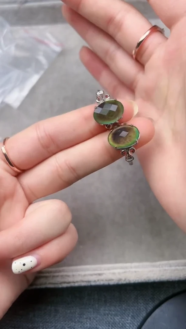 【闪购商品】锆石感温未镶嵌多样性发拍一发一