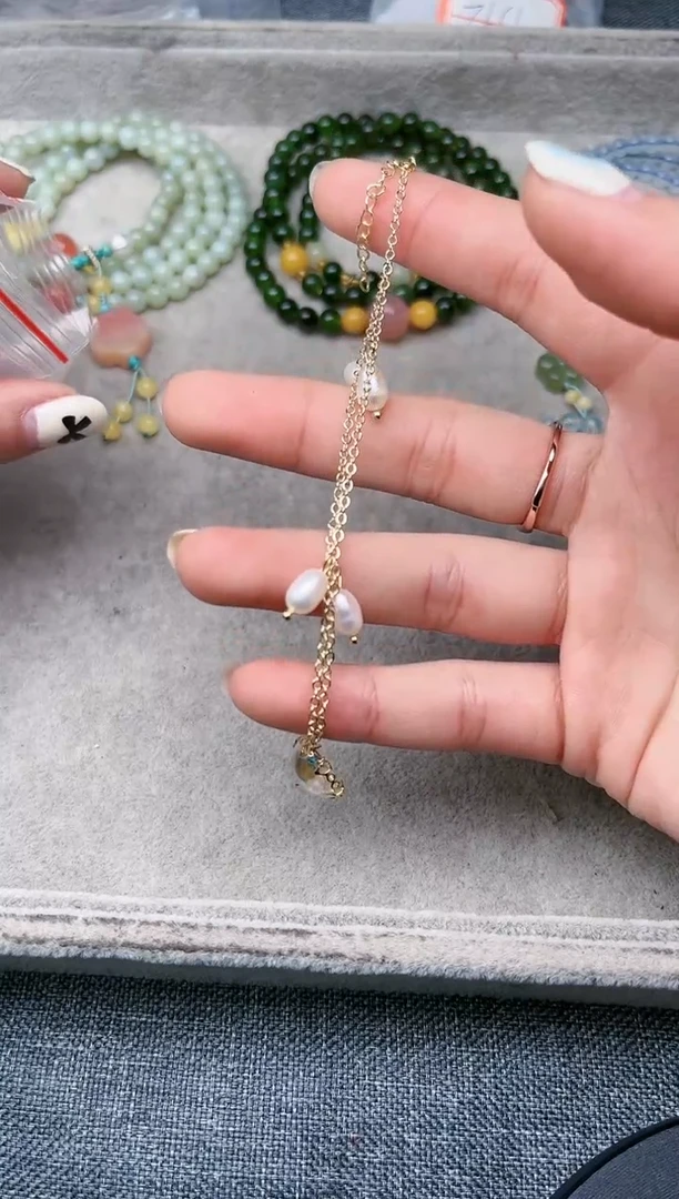 【闪购商品】淡水珍珠手绳未镶嵌多样性发货拍一发一