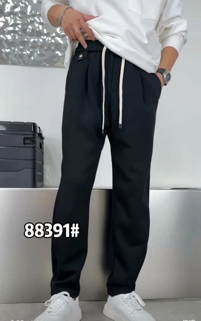 【鞋爱】88391布狄龙国潮原创经典男士卫裤