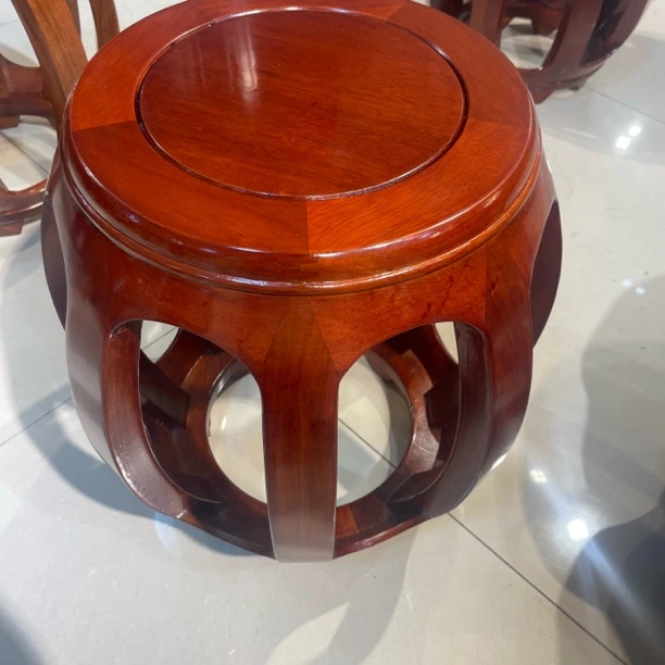 好运来全榫卯鼓凳