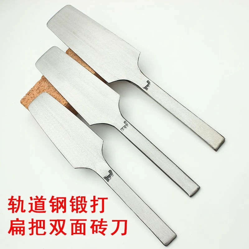 孟传国砖刀双面瓦刀全钢泥刀砌砖刀砌墙建筑泥刀泥瓦工工具泥工刀