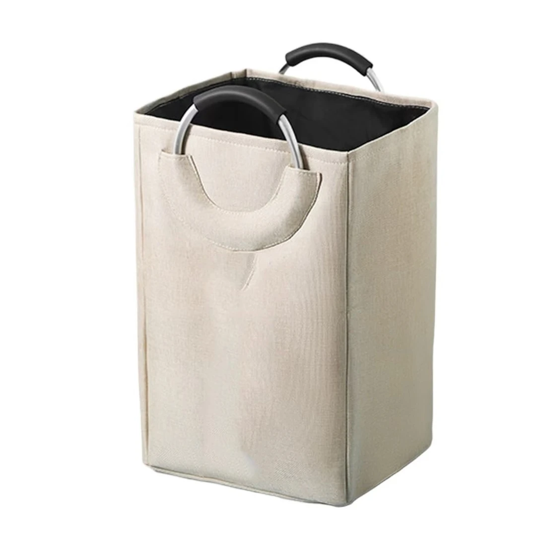 美单防水布洗衣篮脏衣存储便携筐