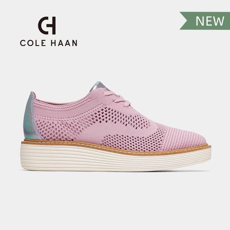 COLEHAAN/歌涵 女鞋牛津鞋 24年冬针织网面透气鞋女W29401