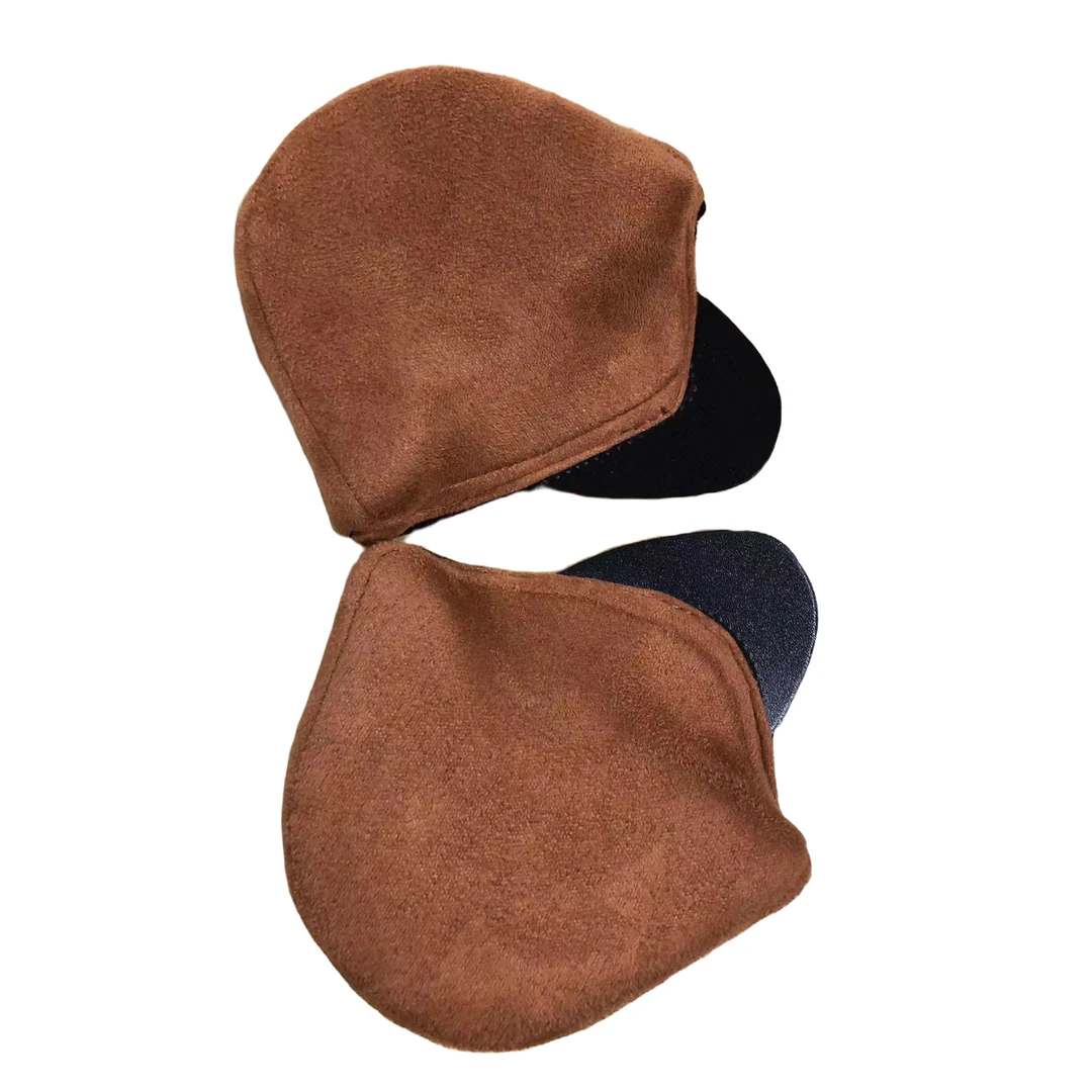 电动摩托车头盔可拆卸护耳配件加装冬季保暖护套男女儿童四季通用