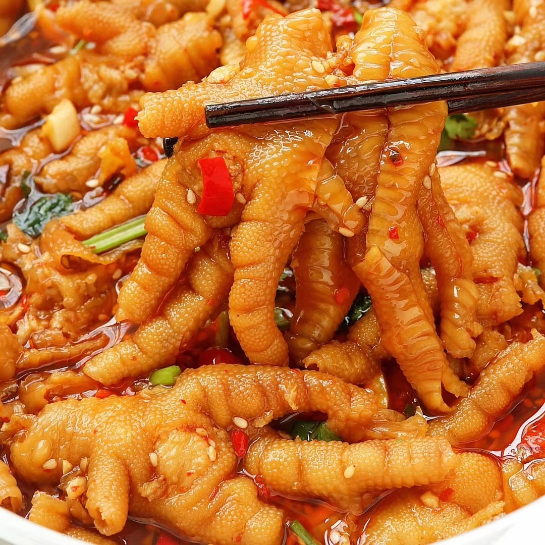 [小扬哥精选]无骨凤爪主打高品质无骨鸡爪网红柠檬酸辣去骨脱秘