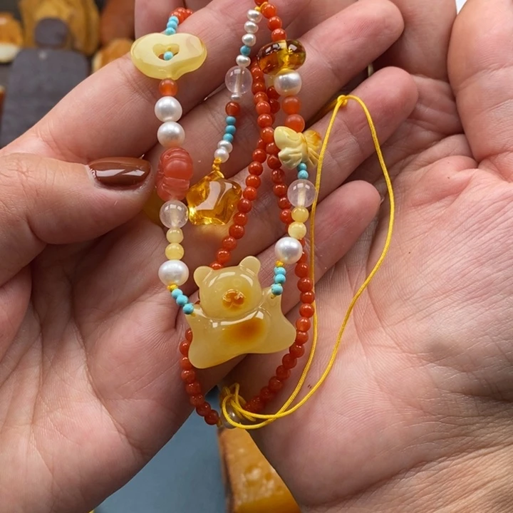 定制琥珀未镶嵌蜜蜡原石