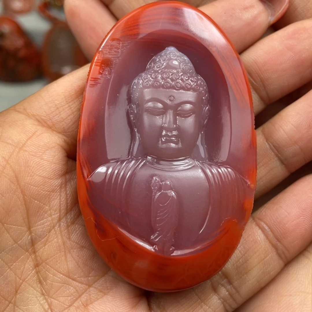 【闪购商品】南红玛瑙吊坠未镶嵌行*