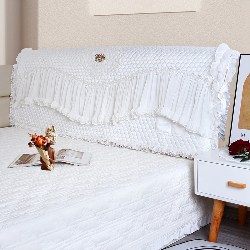 全包床头罩布艺软包床头套多用皮床保护套加厚防尘罩通用靠背罩套