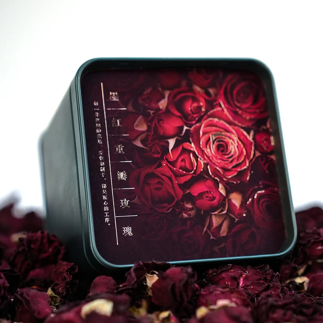 森舟墨红玫瑰 重瓣玫瑰花 60g