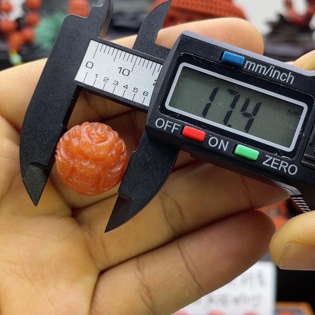 南红玛瑙龙珠未镶嵌