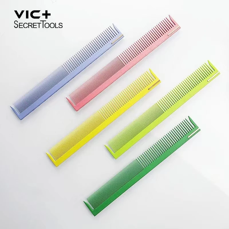 维克VIC+118专业发型师美发刻度剪发梳 女士中短发裁剪理发梳子