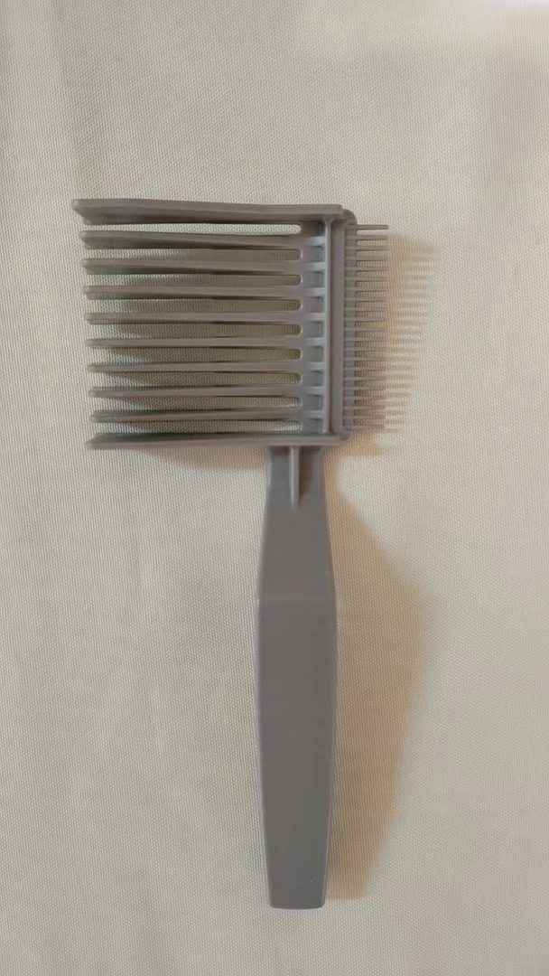 barber油头渐变理发梳剪发神器修边平头推剪梳定位造型铲梳理发店