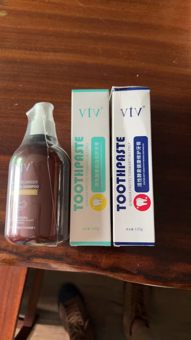 vtv洗发水+VTV牙膏洗发水随机混发