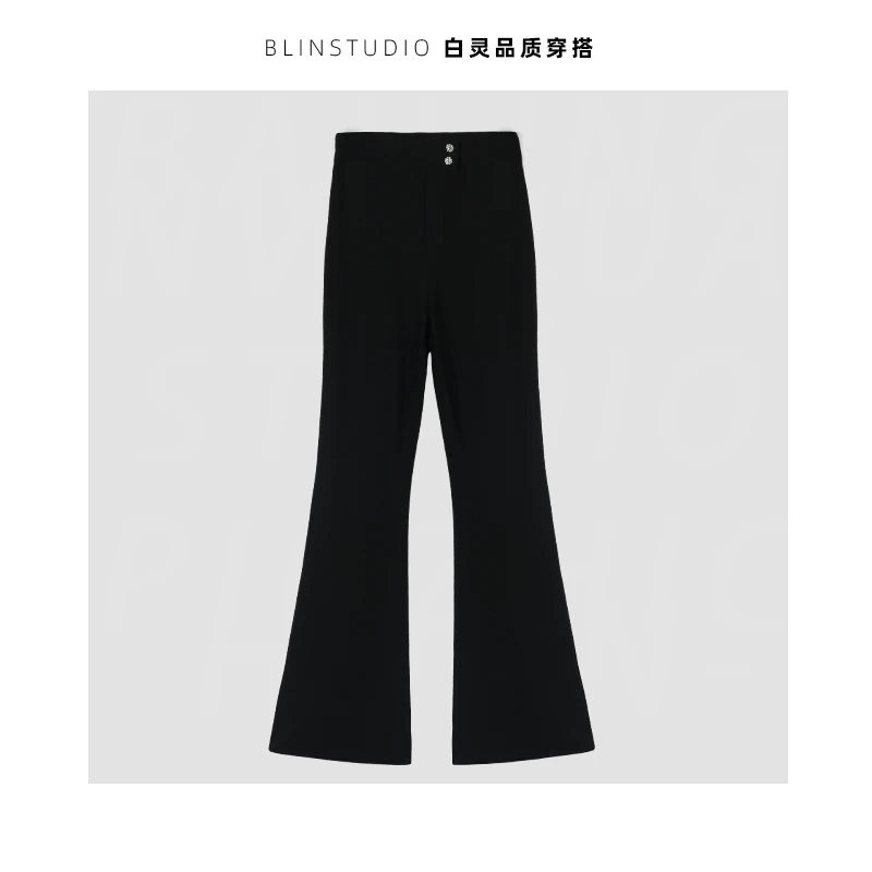 1（2684）气质显百搭时尚休闲裤