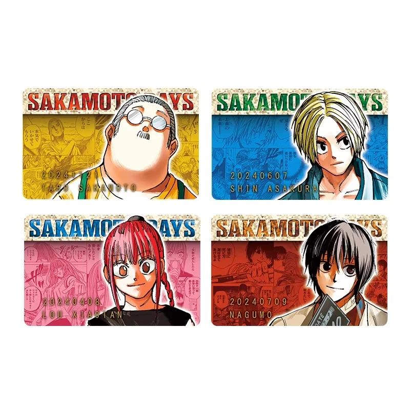【国现日谷】集英社坂本日常生日卡 sakamoto days 全4种 盲抽代拆