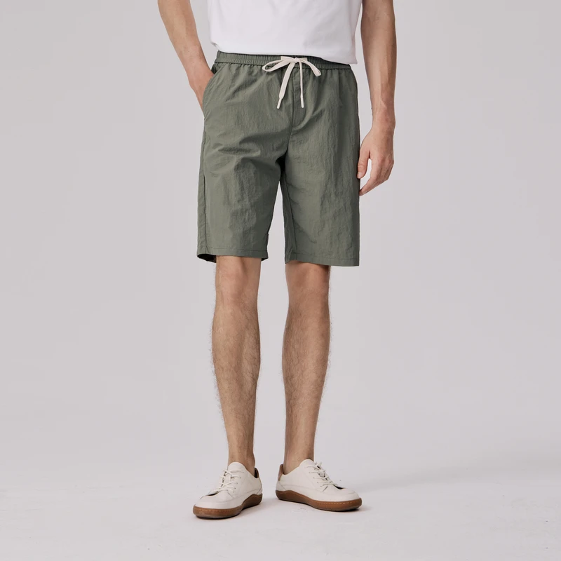 POLOWALK男装2025夏季爆款通勤运动五分裤休闲抗皱裤子W4233051