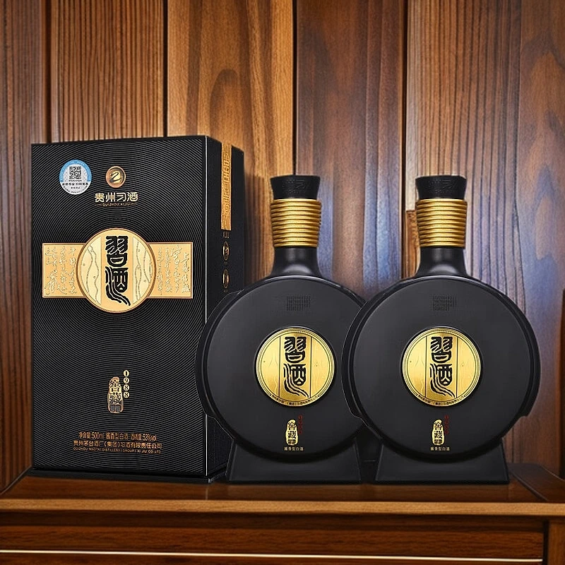 习酒窖藏1988 酱香型 500ML双支装 年份随机53度500ML