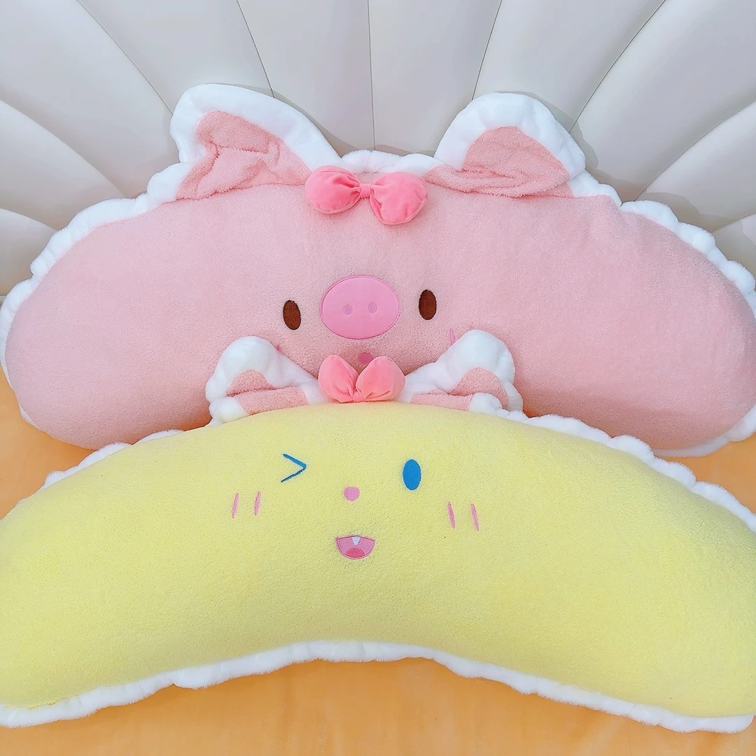 猪猪抱枕床头靠枕长条枕玩手机宿舍学生女生睡觉抱夹腿神器大靠背