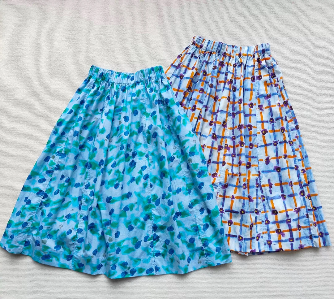 24新款印花半身裙A997B07232Y58休闲半身裙碎花时尚夏季薄款宽松