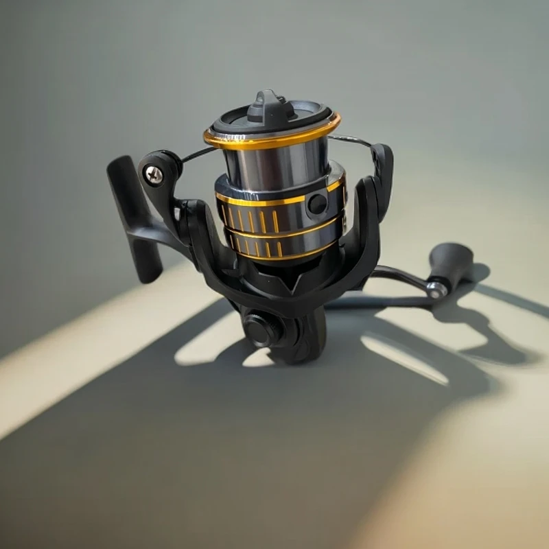 Qing ting 碳素轮双导杆无间隙泛用路亚轮