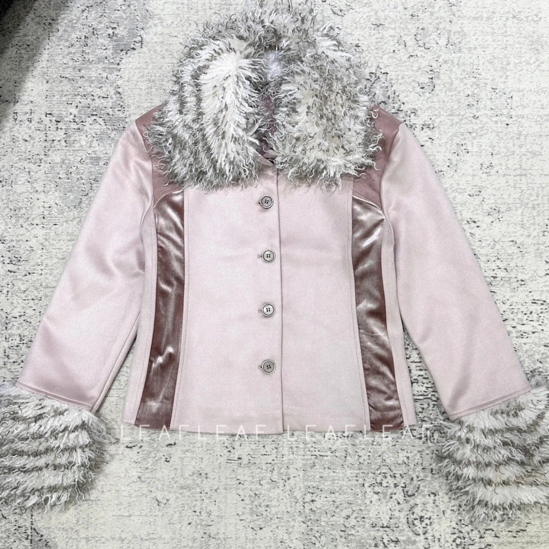 Saddog 卷毛夹克外套  LEAFLEAF设计师品牌