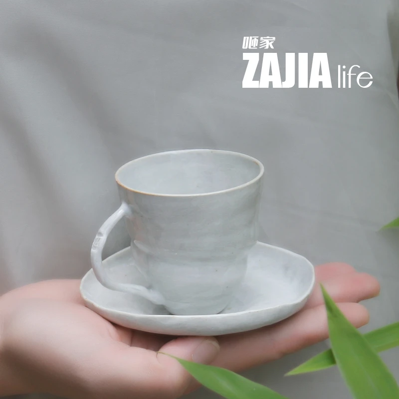 咂家 惬意浓缩咖啡杯茶杯陶艺复古窑变高温纯手工景德镇