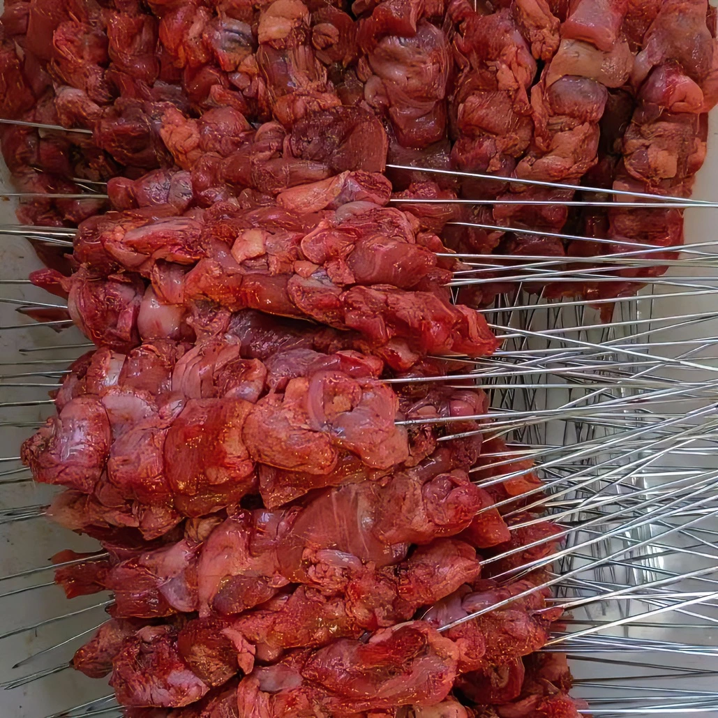 冷冻羊蓝弦子羊懒弦子烧烤火锅羊输精管2斤东北烧烤特色
