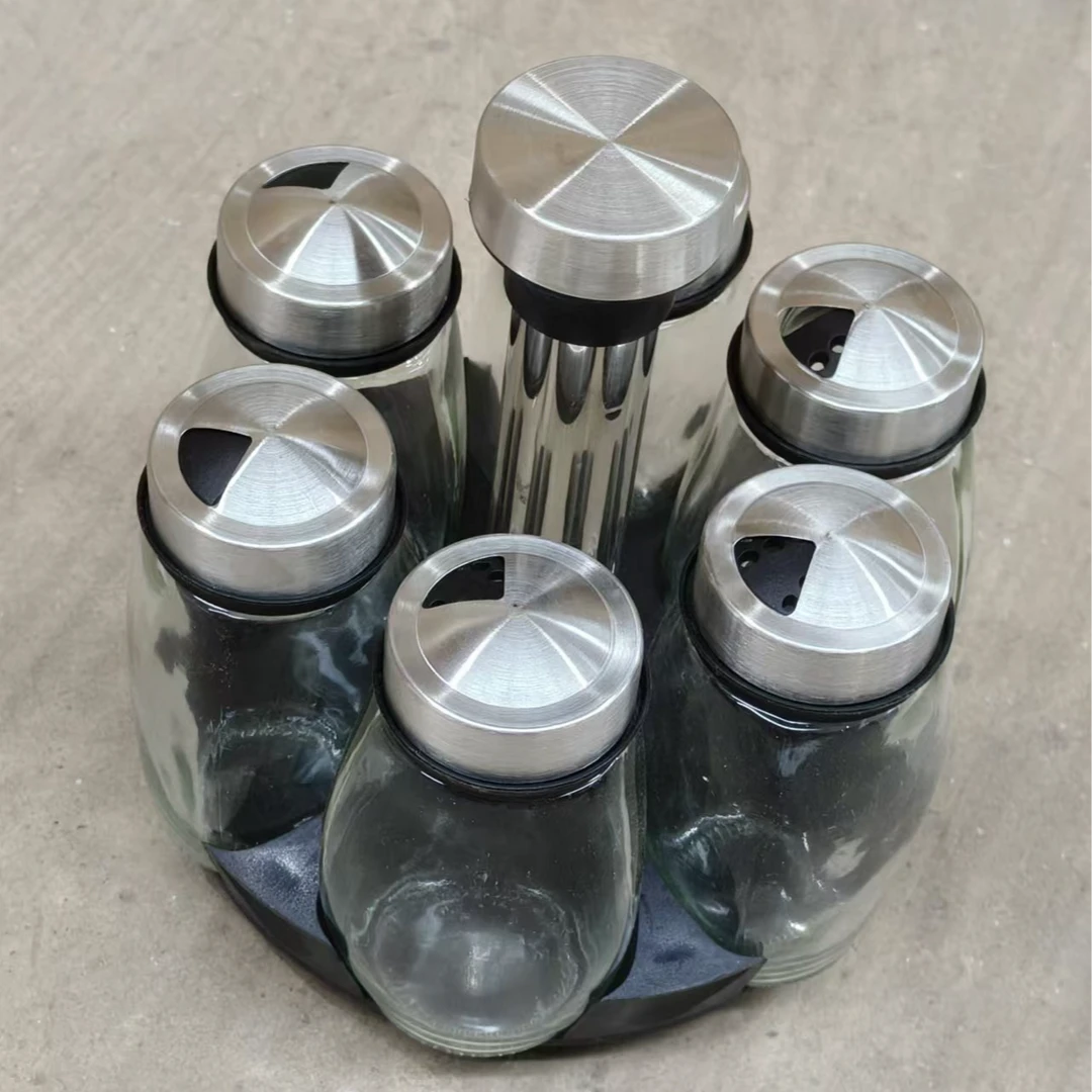 玻璃调料罐组美式欧式家庭调料罐MG