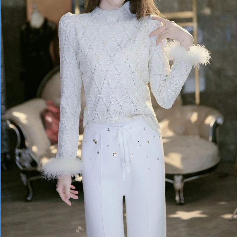 SEJI/瑟纪9.9【浪漫邂逅】重工气质毛衣