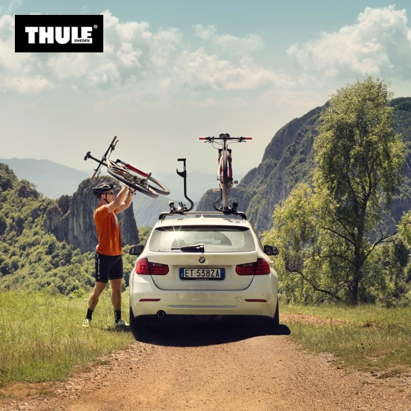 拓乐瑞典拓乐 Thule ProRide 598 航空铝材汽车车顶安装自行车架