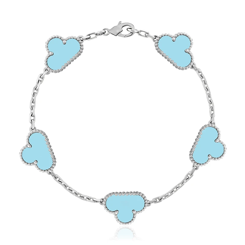 合金陶瓷手链 气质轻奢小众百搭天河蓝草草手链 ZT-C85