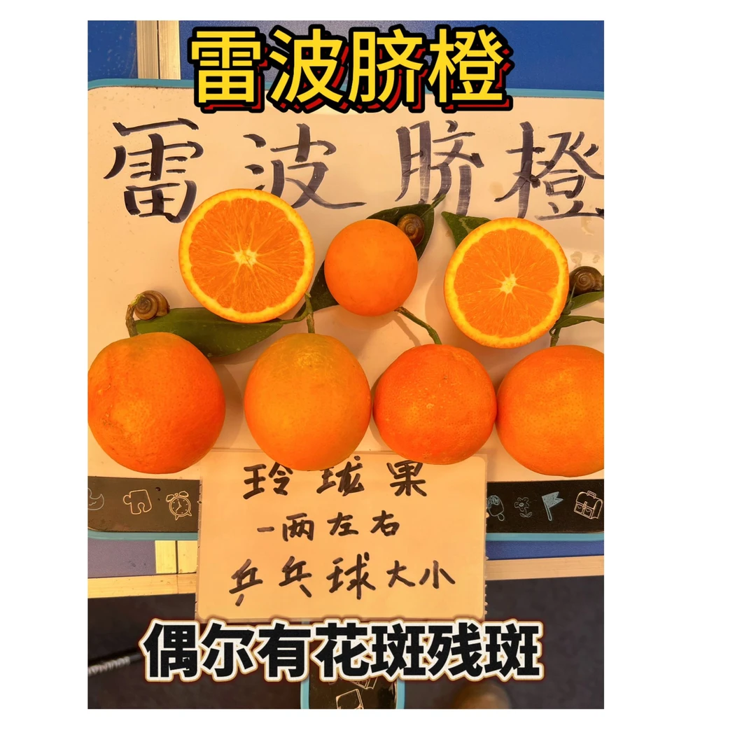 【花皮果】次果四川大凉山正宗雷波脐橙甜橙新鲜皮薄爆汁果冻橙
