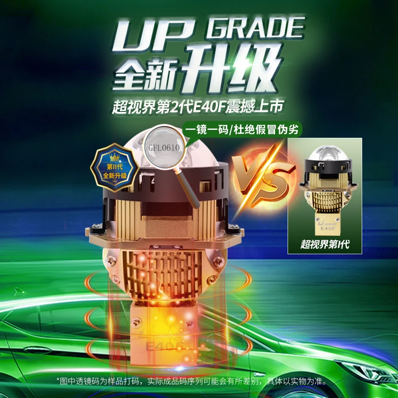 超视界E40F直射激光透镜