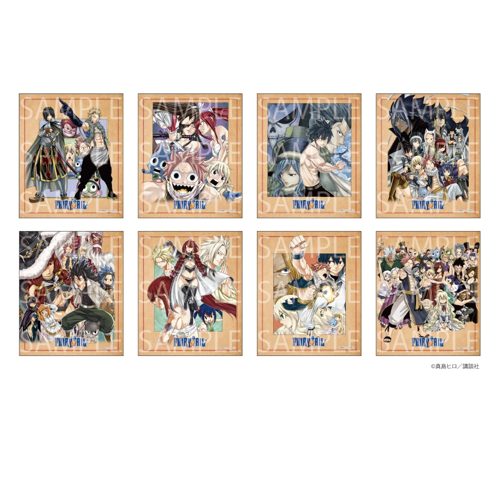 【盲盒】妖精的尾巴原画收藏大相卡 潮玩盲盒(未成年禁止下单)