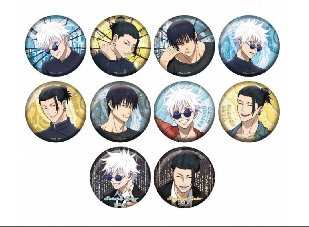 【盲盒】咒术回战 怀玉玉折 坐姿闪吧唧 徽章 （未成年禁止下单）